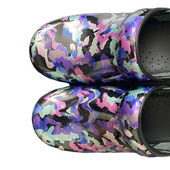 Dansko New Women's Professional Clogs Mermaid Patent size 38 - Picture 12 of 14